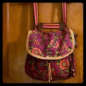 Sakroots peace and love boho crossbody/backpack